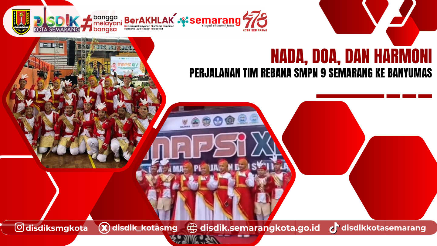 Tim Rebana SMPN 9 Semarang Wakili Kota Semarang di Ajang Provinsi Banyumas